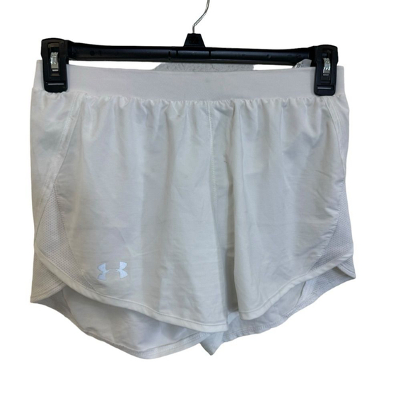 Women's Under Armour White Shorts Size S - Picture 1 of 6